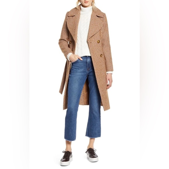 Atlantic-Pacific X Halogen Herringbone Coat - Picture 3 of 11